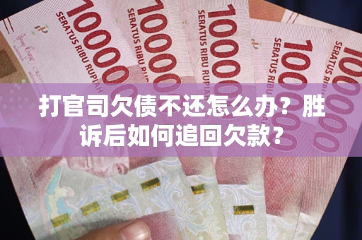 武汉打官司欠债不还怎么办？胜诉后如何追回欠款？