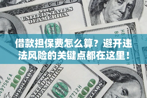 武汉借款担保费怎么算？避开违法风险的关键点都在这里！