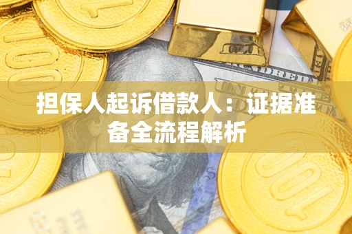 武汉担保人起诉借款人：证据准备全流程解析