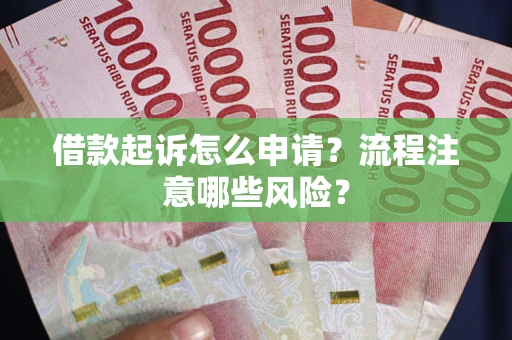武汉借款起诉怎么申请？流程注意哪些风险？