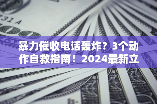 武汉暴力催收电话轰炸？3个动作自救指南！2024最新立案标准全解析