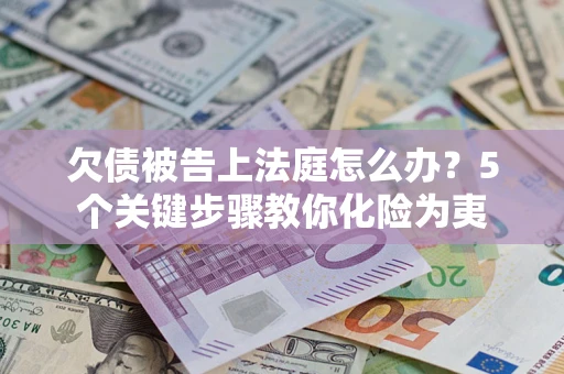 武汉欠债被告上法庭怎么办？5个关键步骤教你化险为夷