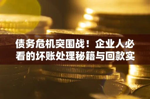 武汉债务危机突围战！企业人必看的坏账处理秘籍与回款实战指南